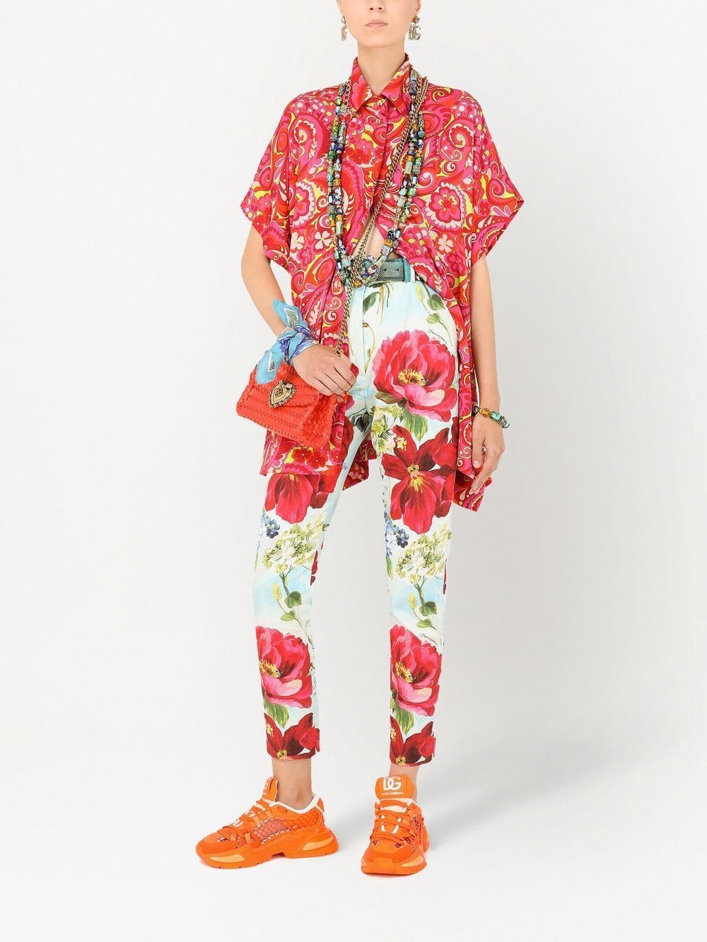 Dolce & Gabbana paisley-print silk shirt - Image 2