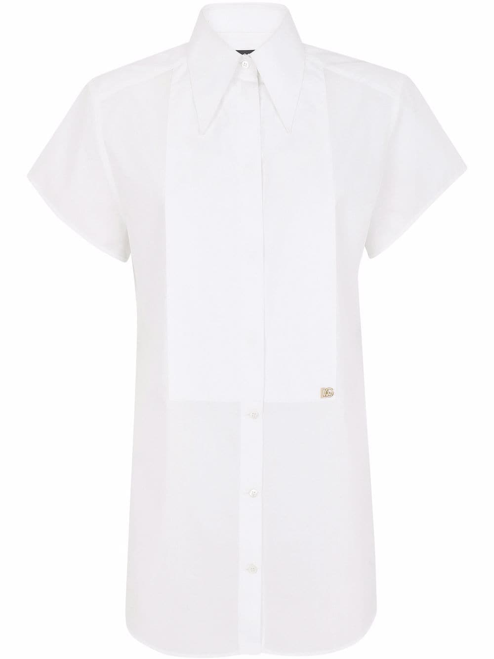 Dolce & Gabbana DG-logo poplin shirt