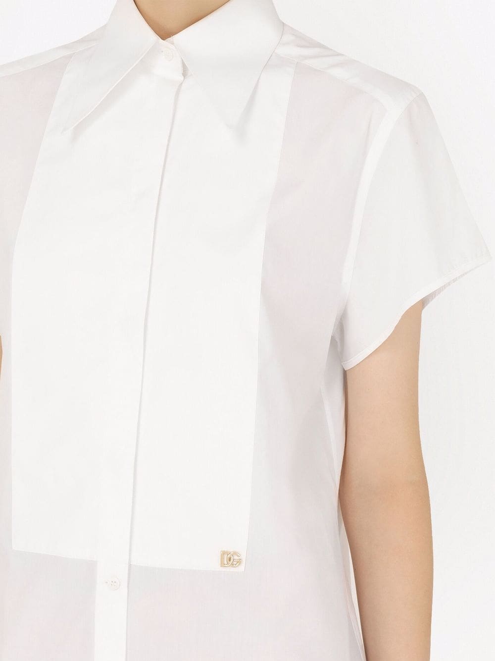 Dolce & Gabbana DG-logo poplin shirt - Image 5