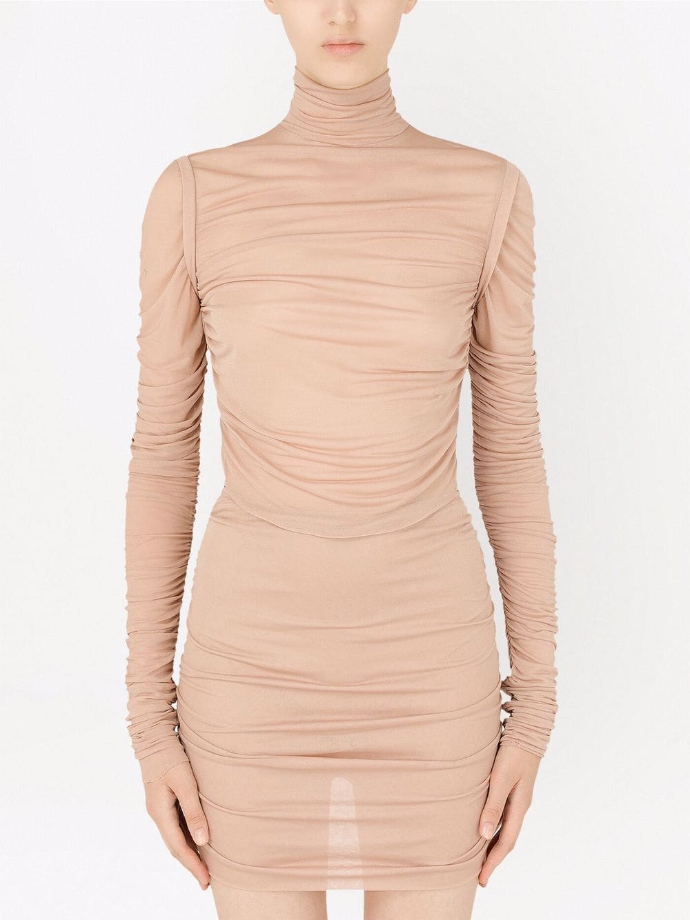 Dolce & Gabbana long-sleeve draped top - Image 3