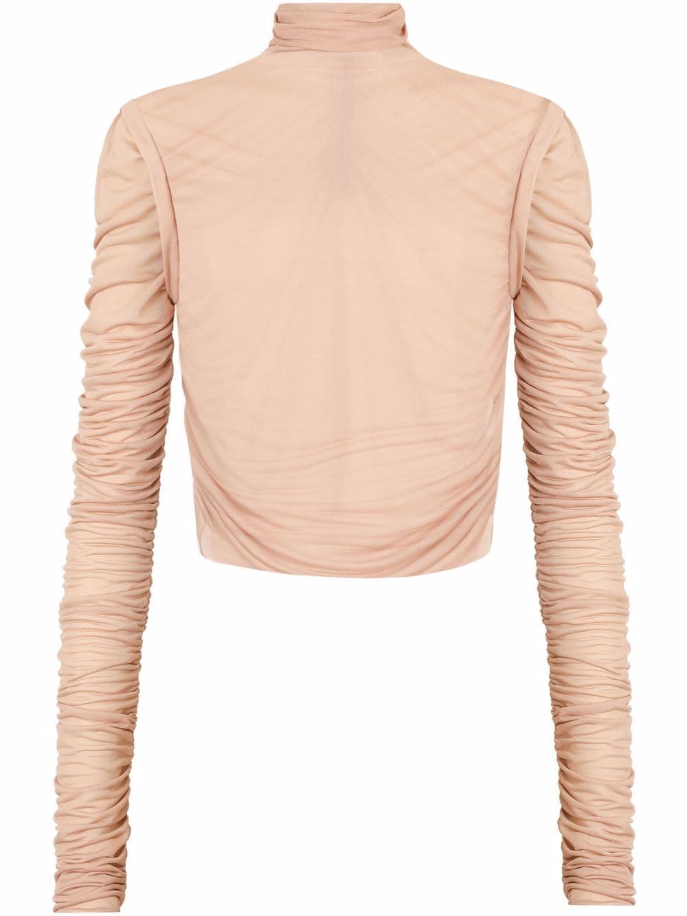 Dolce & Gabbana long-sleeve draped top