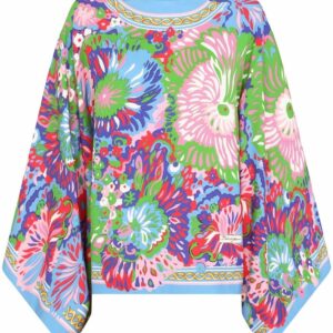 Dolce & Gabbana floral-print silk top