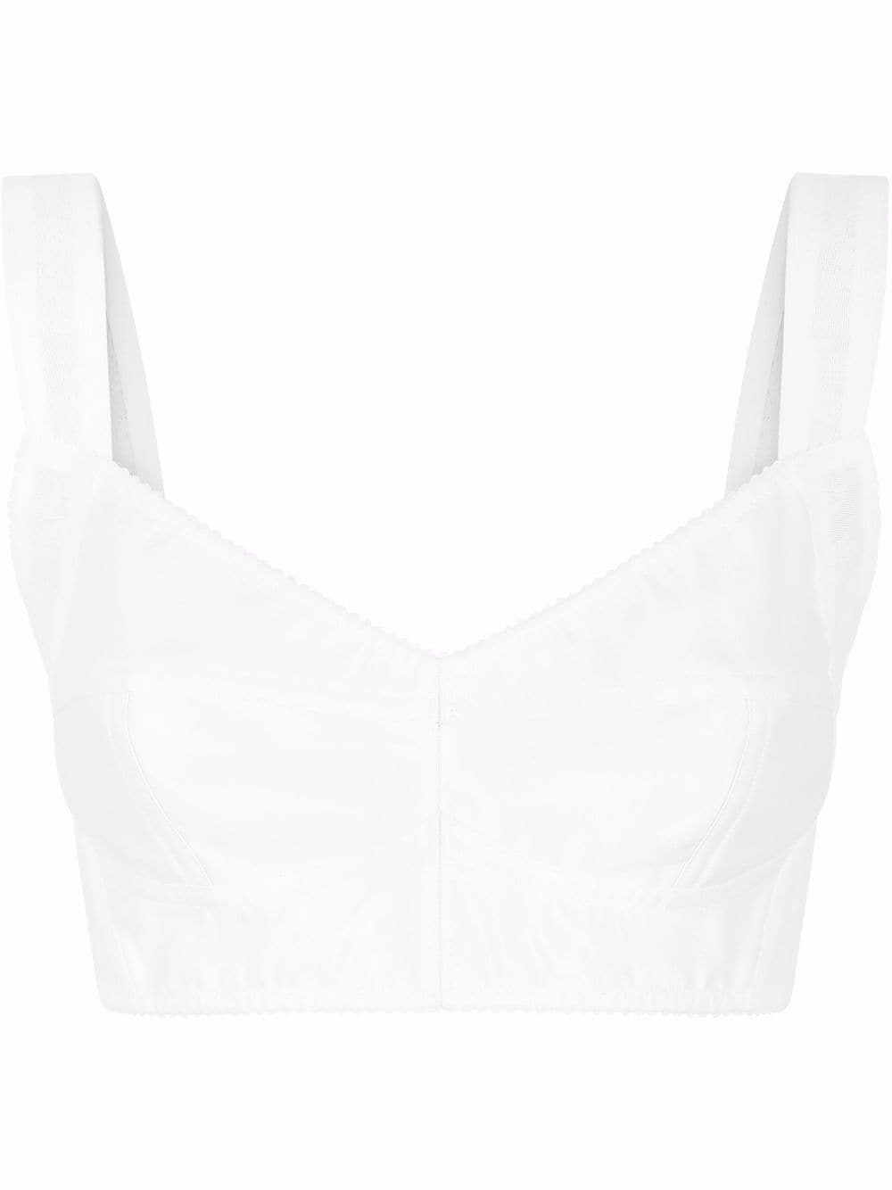 Dolce & Gabbana corset crop top