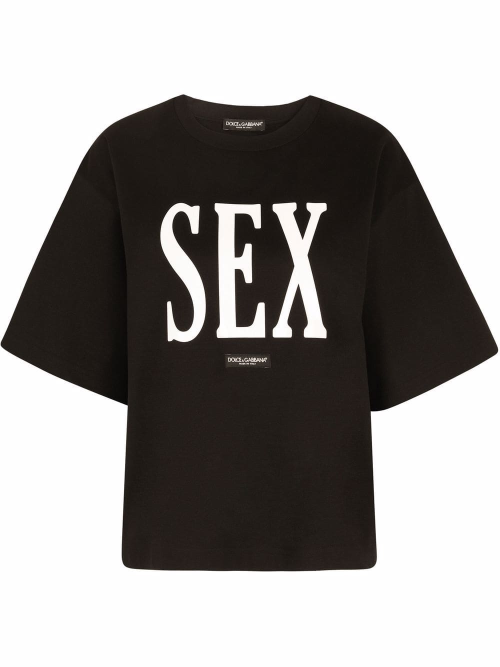 Dolce & Gabbana Sex drop-shoulder T-shirt