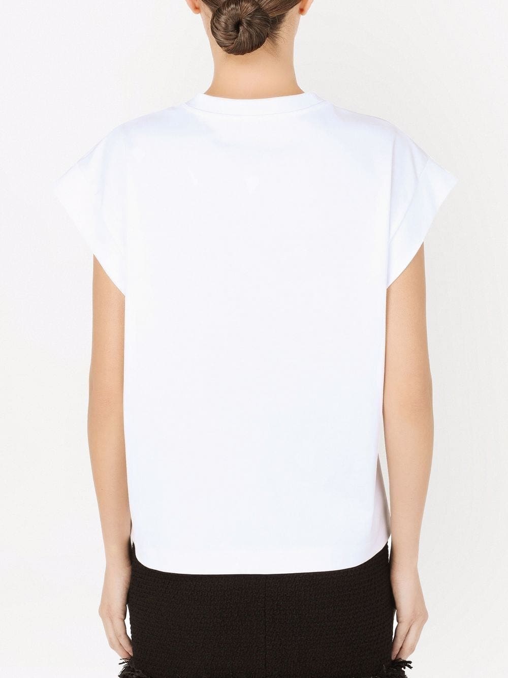 Dolce & Gabbana Interlock logo-patch T-shirt - Image 4