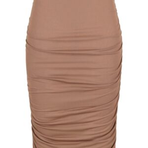 Dolce & Gabbana  draped detailing midi skirt