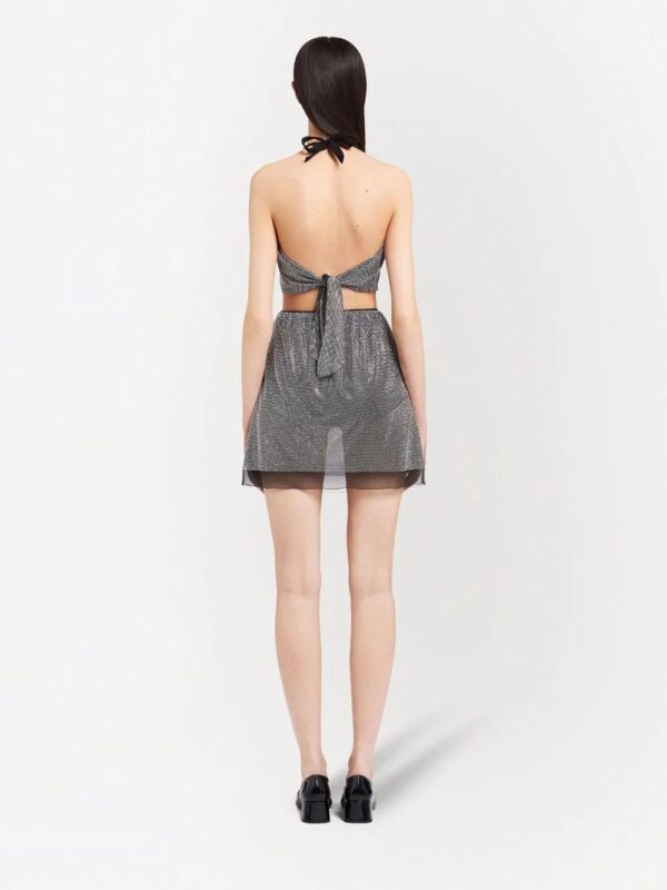 Prada  crystal-embellished tulle skirt - Image 4