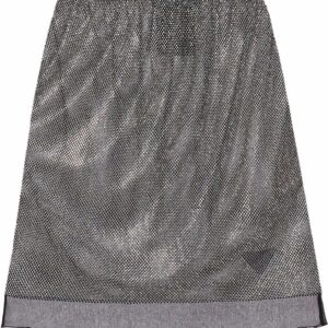 Prada  crystal-embellished tulle skirt