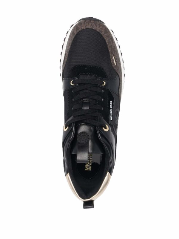 Michael Michael Kors Theo monogram-print low-top sneakers - Image 4