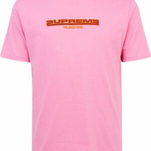 Supreme  Connected logo T-shirt