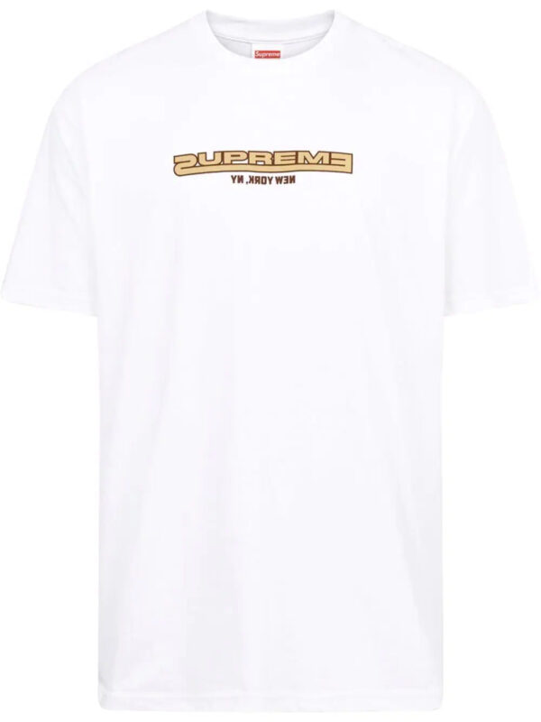 Supreme  Connected logo-print T-shirt