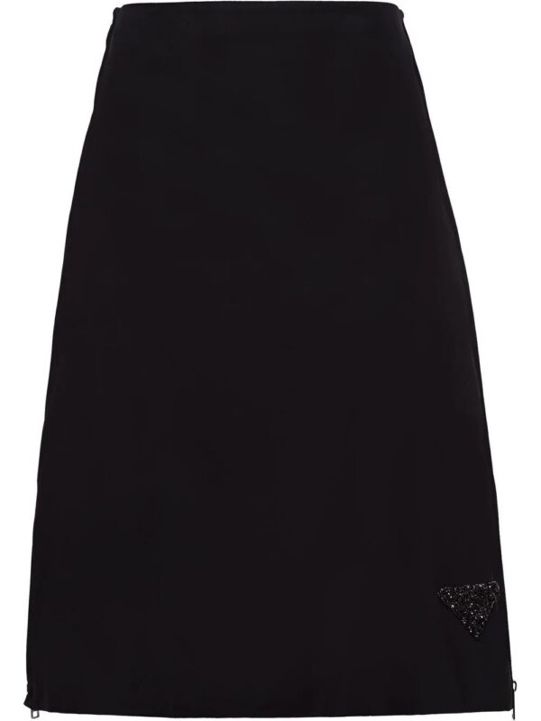 Prada  Re-Nylon A-line midi skirt