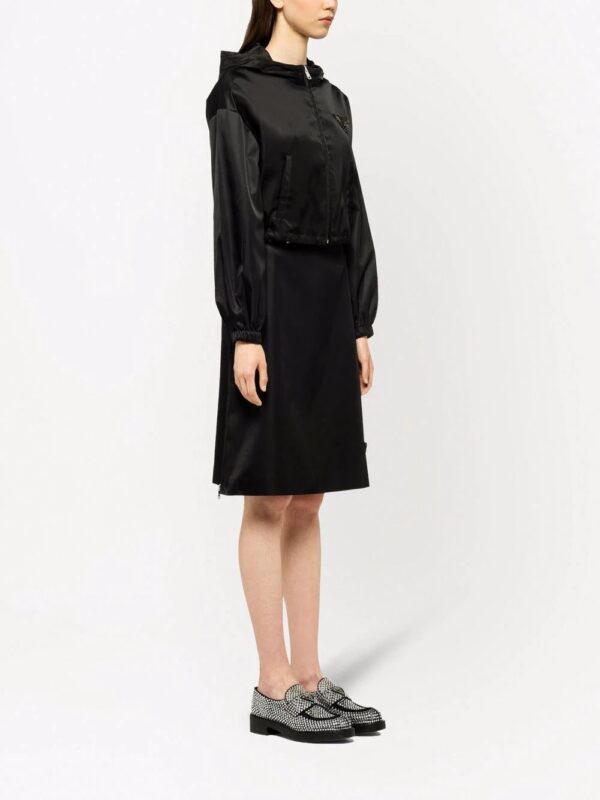 Prada  Re-Nylon A-line midi skirt - Image 3