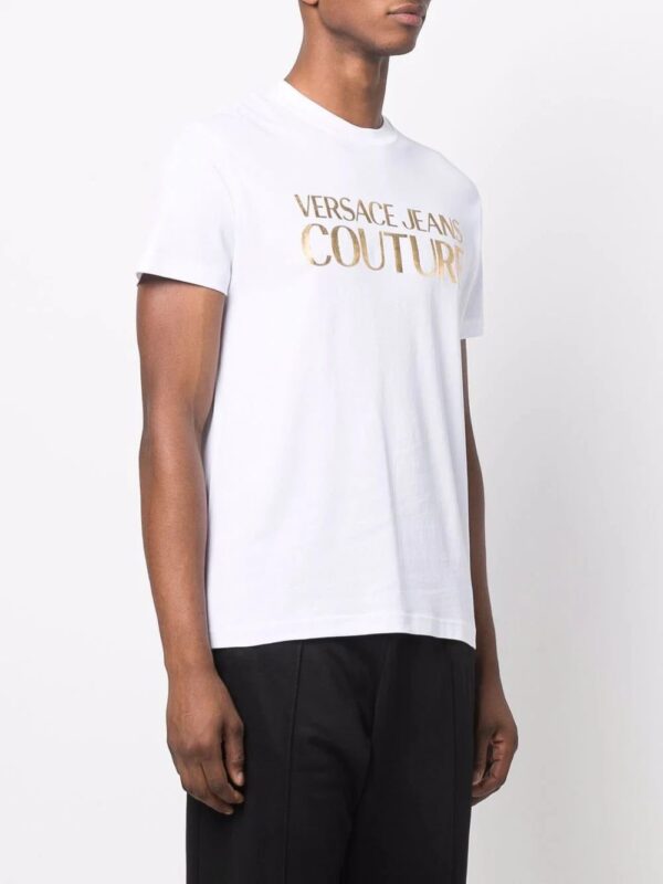 Versace Jeans Couture  logo-print cotton T-shirt - Image 3