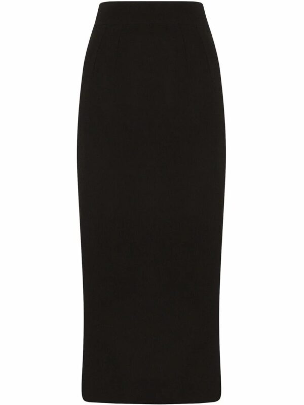 Dolce & Gabbana  fitted virgin wool skirt