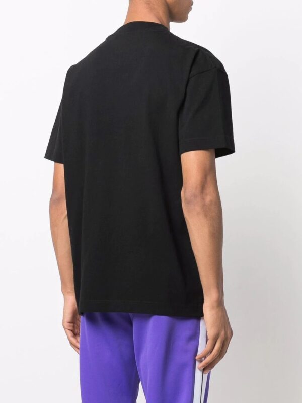 Palm Angels  Sprayed logo-print T-shirt - Image 4