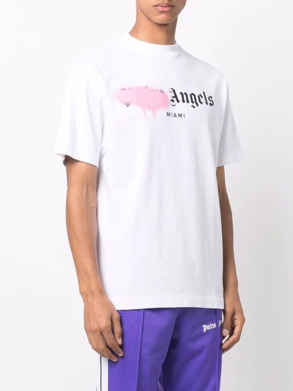Palm Angels Sprayed logo T-shirt - Image 3