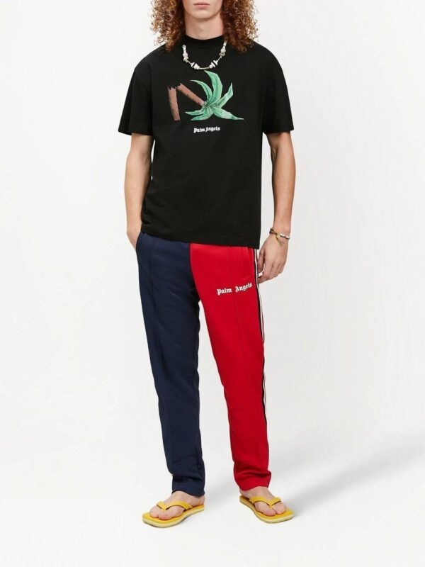 Palm Angels  Broken Palm print T-shirt - Image 2