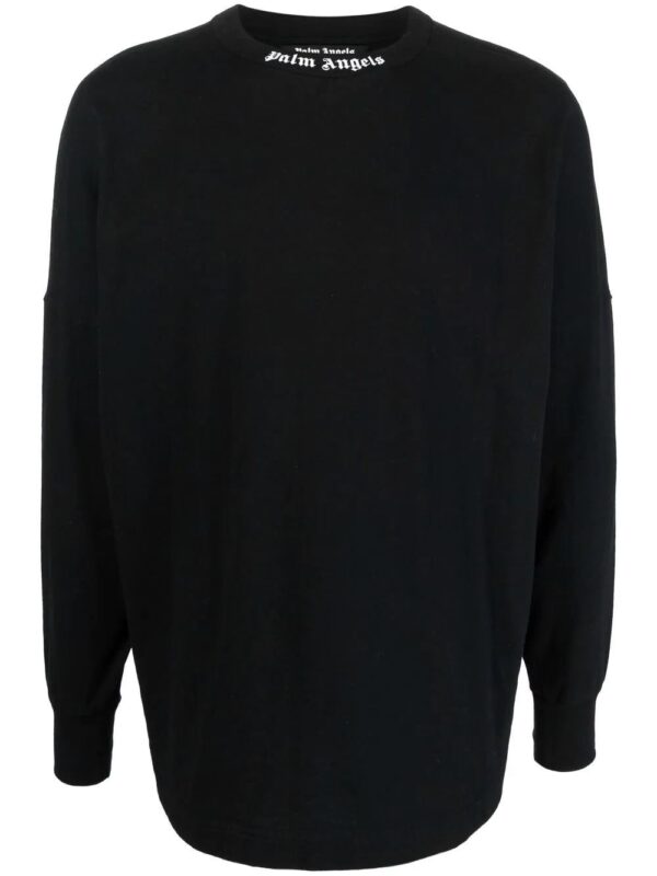 Palm Angels  logo-print long-sleeve T-shirt