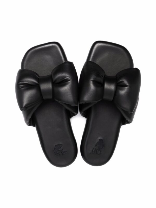 Off-White extra padded bow slides - Image 4