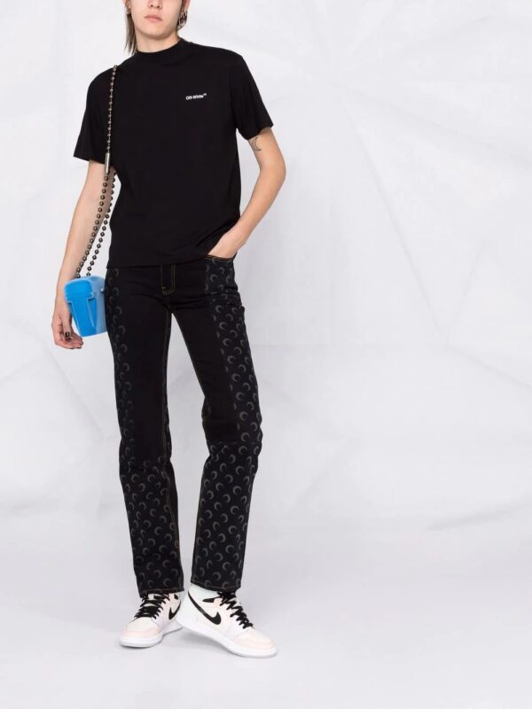 Off-White  logo-print Diag T-shirt - Image 4