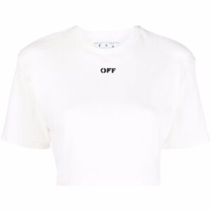 Off-White  Off-stamp cropped T-shirt