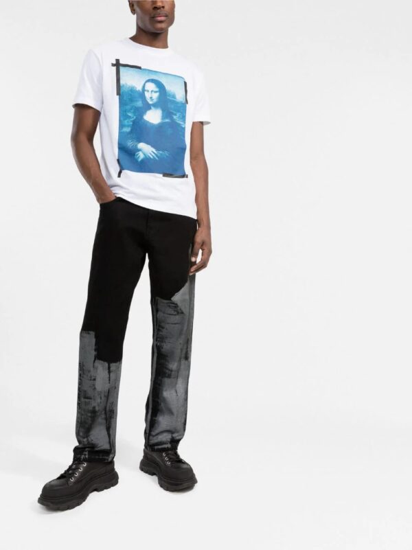 Off-white Monalisa slim-cut T-shirt - Image 2