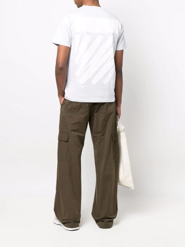 Off-white Wave Diag-print T-shirt - Image 2