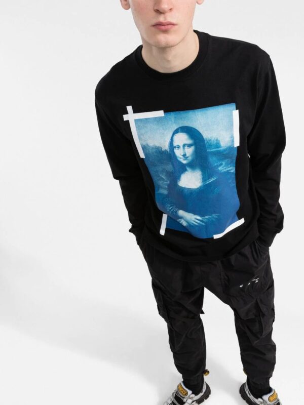 Off-white Monalisa Skate long sleeve T-shirt - Image 3
