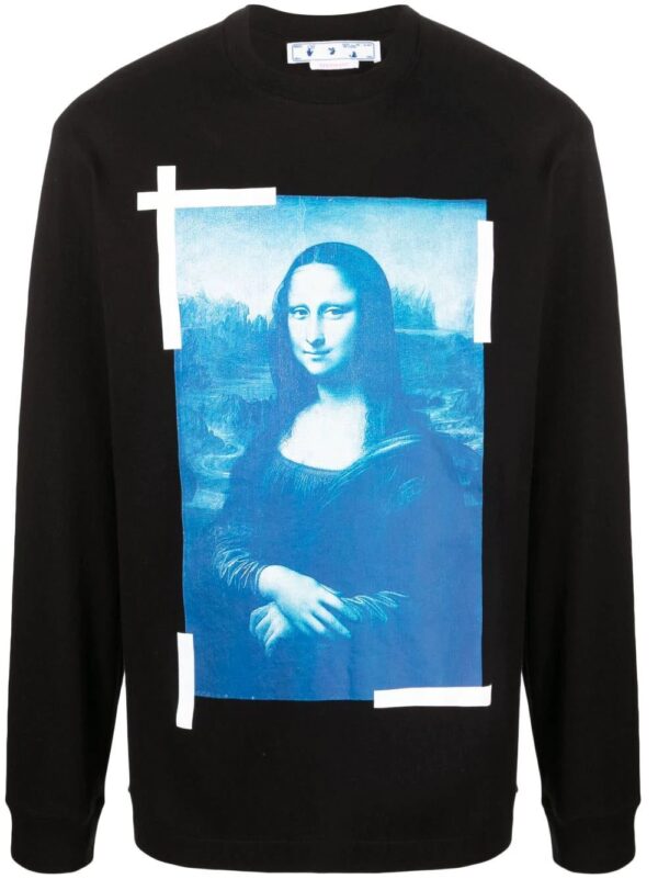 Off-white Monalisa Skate long sleeve T-shirt