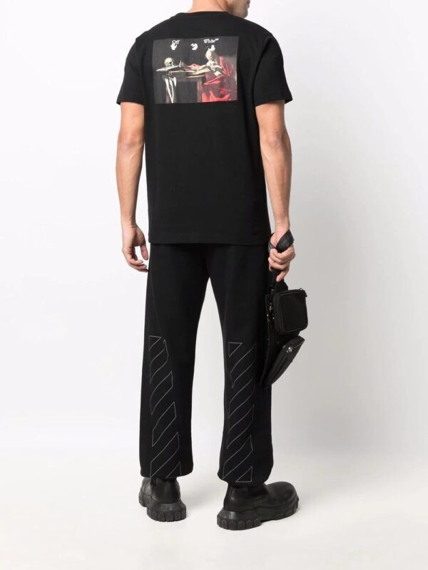 Off-White  Caravaggio-print T-shirt - Image 2