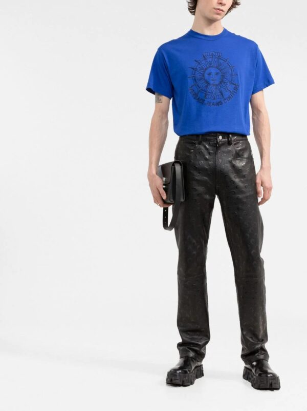 Versace Jeans Couture  Sun Garland cotton T-shirt - Image 2