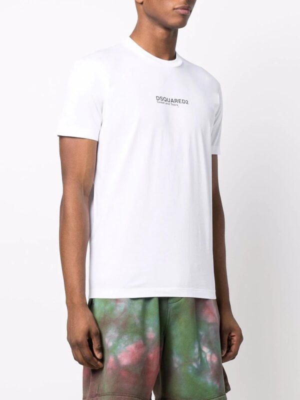 DSQUARED2  logo-print cotton T-shirt - Image 3