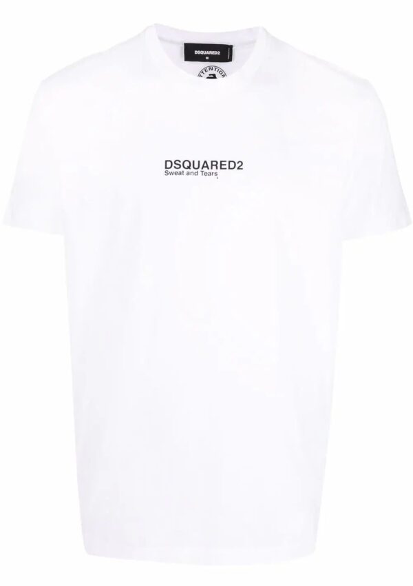 DSQUARED2  logo-print cotton T-shirt