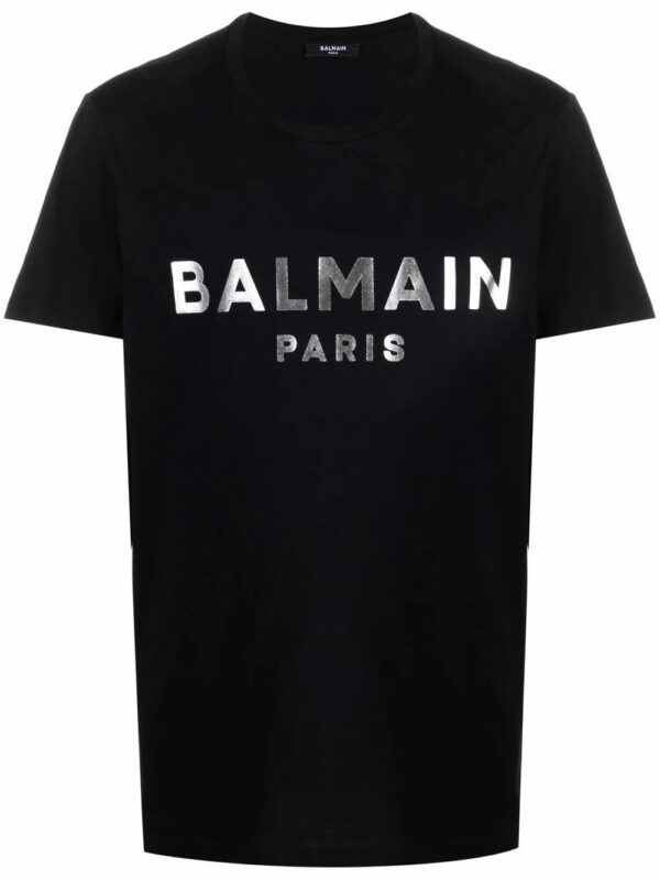 Balmain  logo print T-shirt