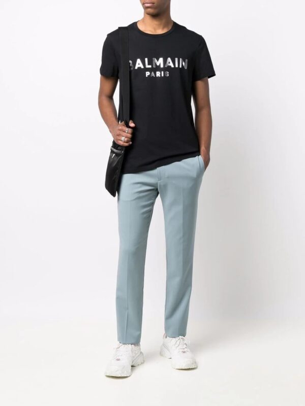 Balmain  logo print T-shirt - Image 2