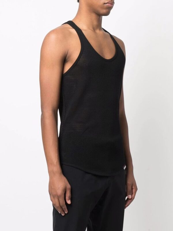 Dsquared2  logo-patch mesh vest - Image 3