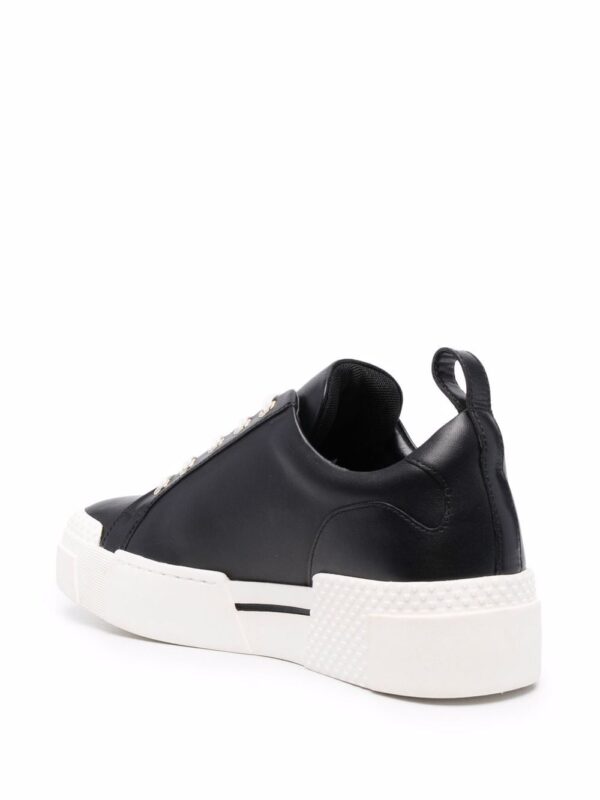 Love Moschino logo plaque sneakers - Image 3