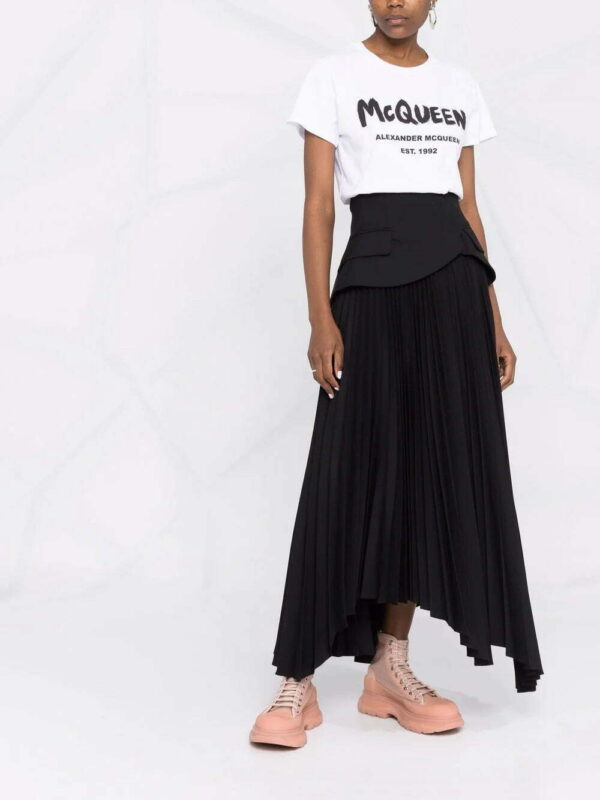 Alexander McQueen  logo-print cotton T-shirt - Image 2