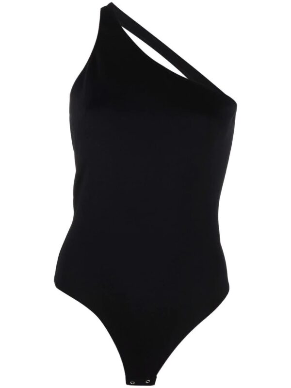 Alexander McQueen  open-back asymmetric bodysuit