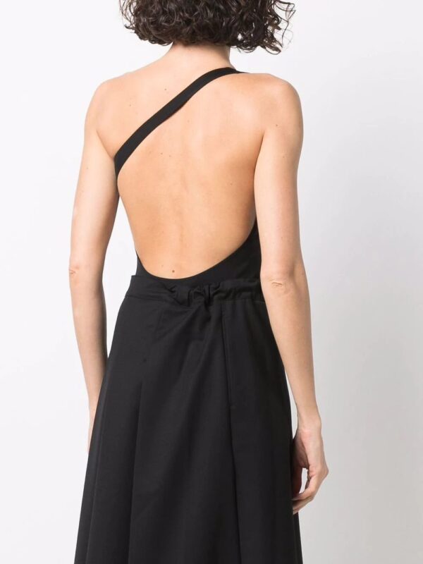 Alexander McQueen  open-back asymmetric bodysuit - Image 4
