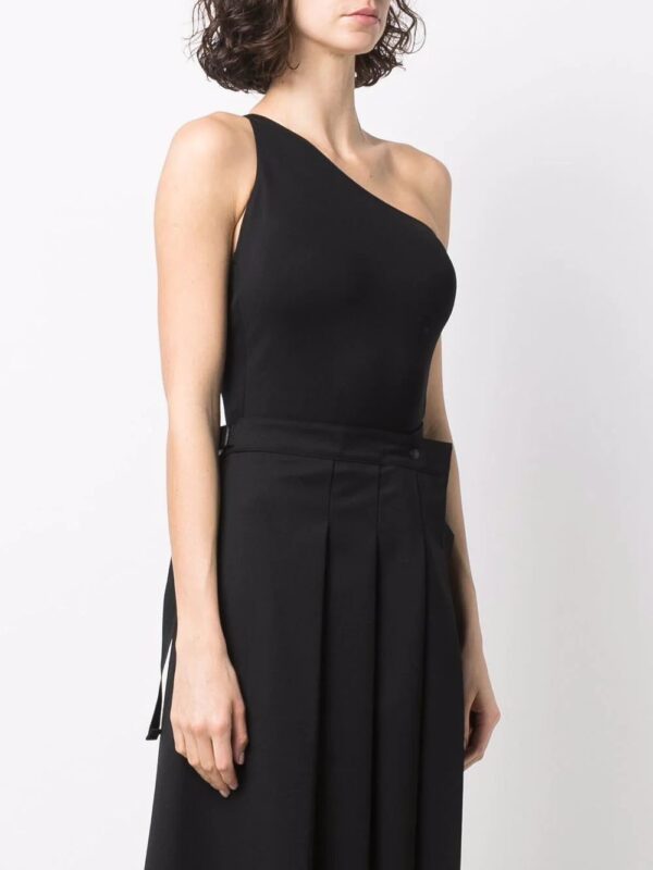 Alexander McQueen  open-back asymmetric bodysuit - Image 3