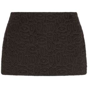 Dolce & Gabbana  lace-panel mini skirt