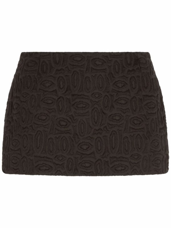 Dolce & Gabbana  lace-panel mini skirt
