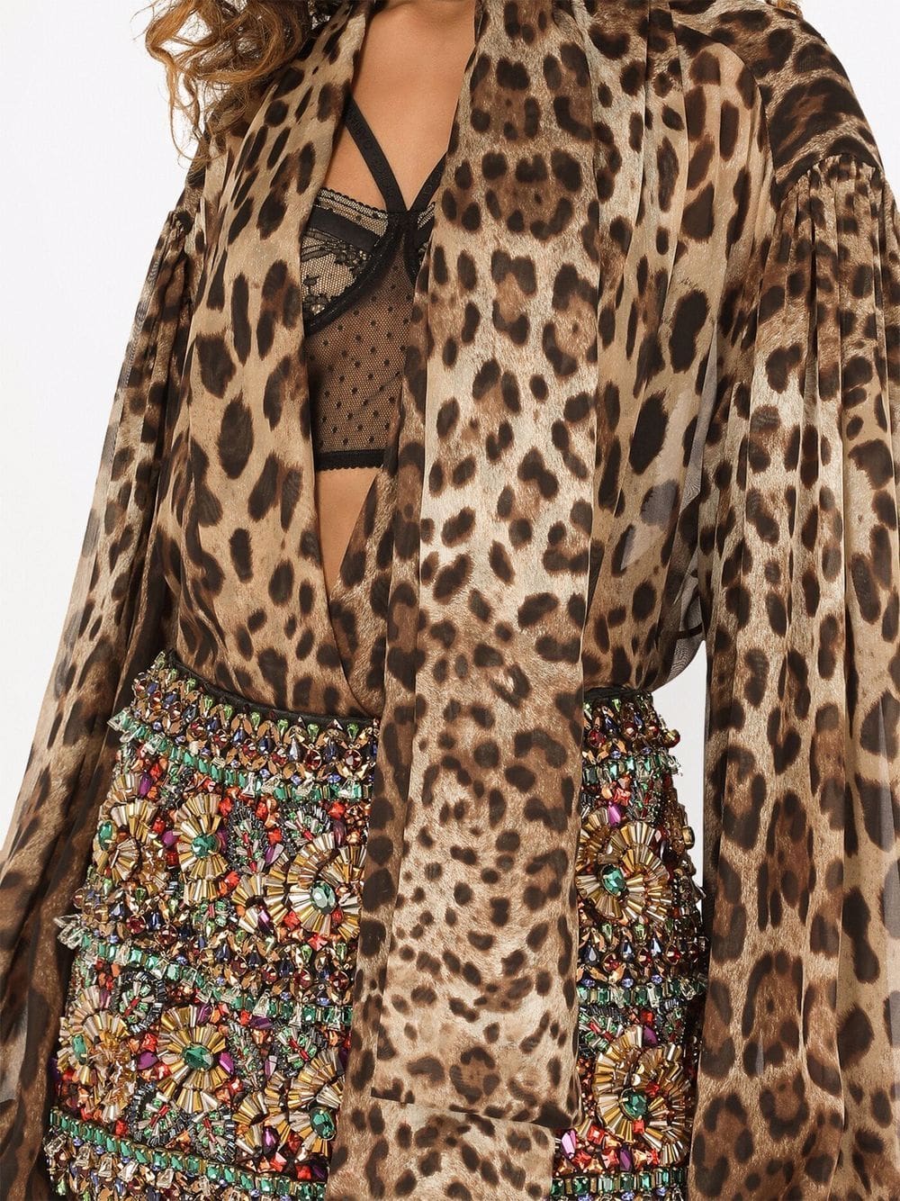 Dolce & Gabbana leopard-print chiffon shirt - Image 5
