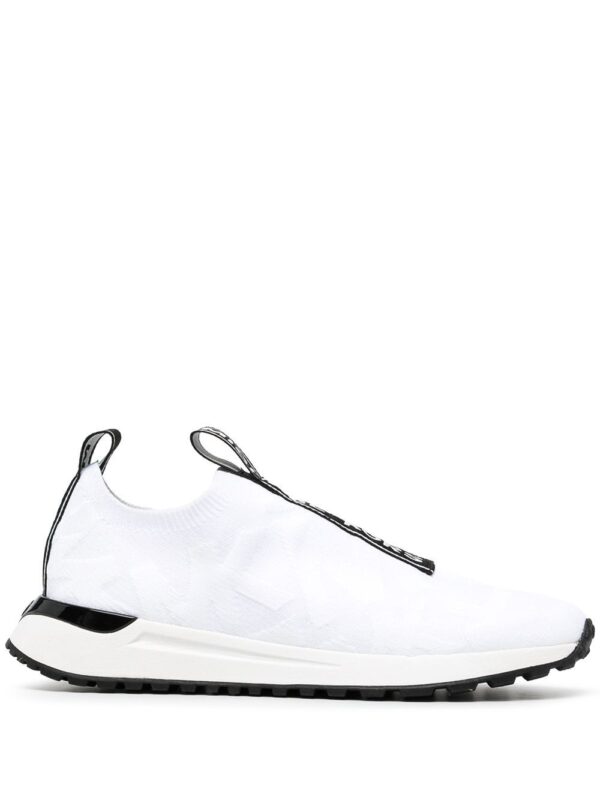 Michael Kors Bodie logo-embossed knitted sneakers