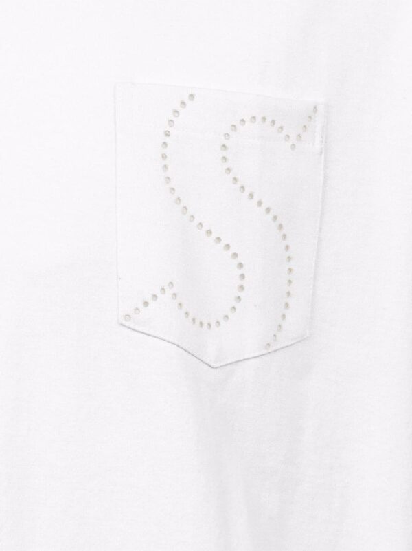 Supreme  laser cut S logo pocket T-shirt - Image 2