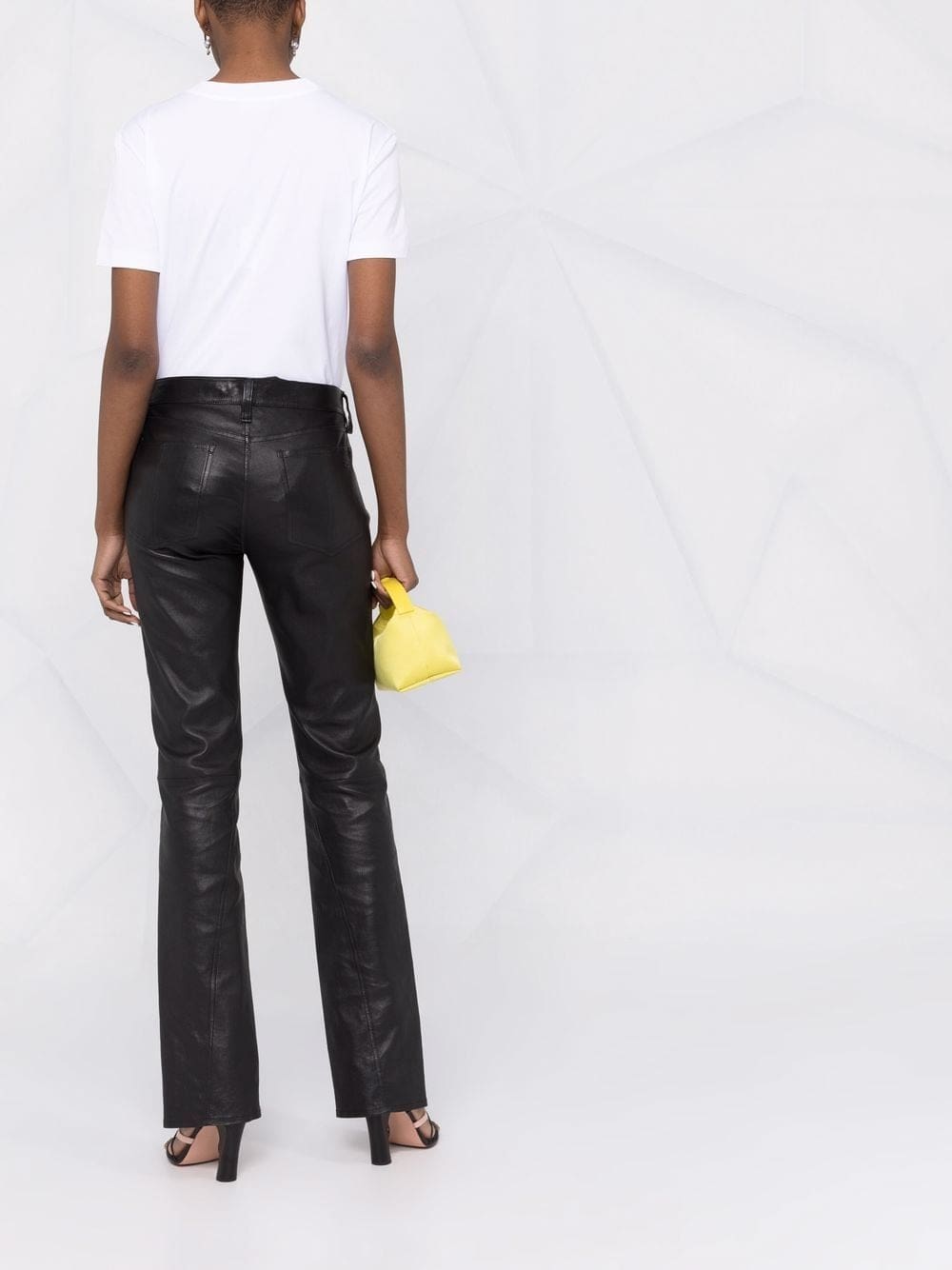 Dolce & Gabbana openwork-logo cotton T-shirt - Image 4