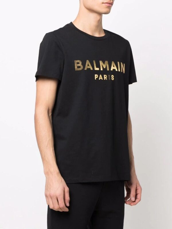 Balmain  logo print T-shirt - Image 3