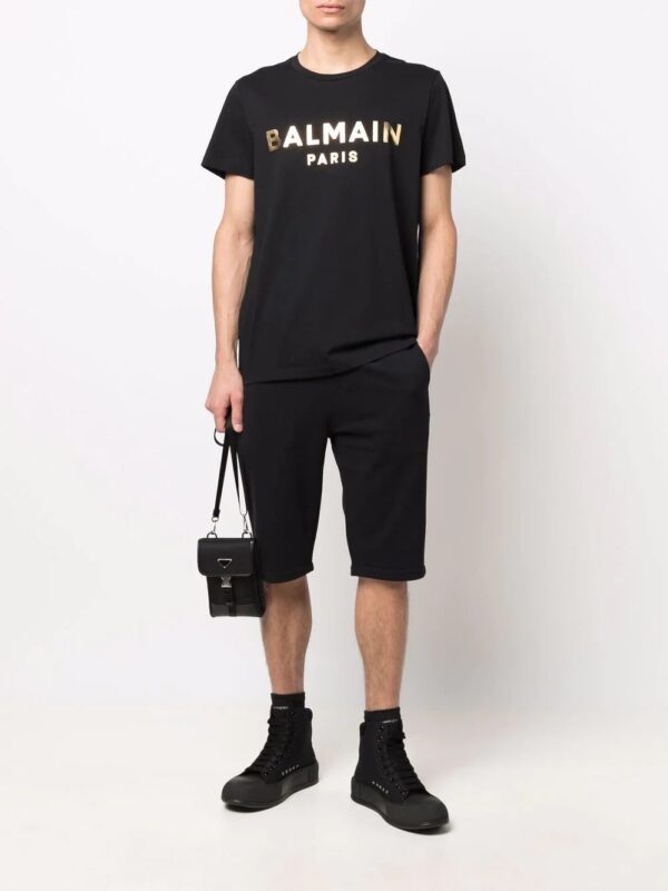 Balmain  logo print T-shirt - Image 2